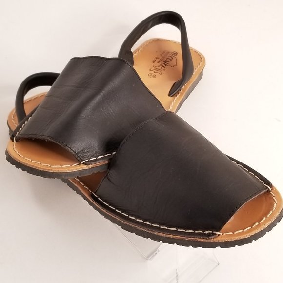 IBICENCA by BNK Leather Slingback Sandals - Picture 8 of 12